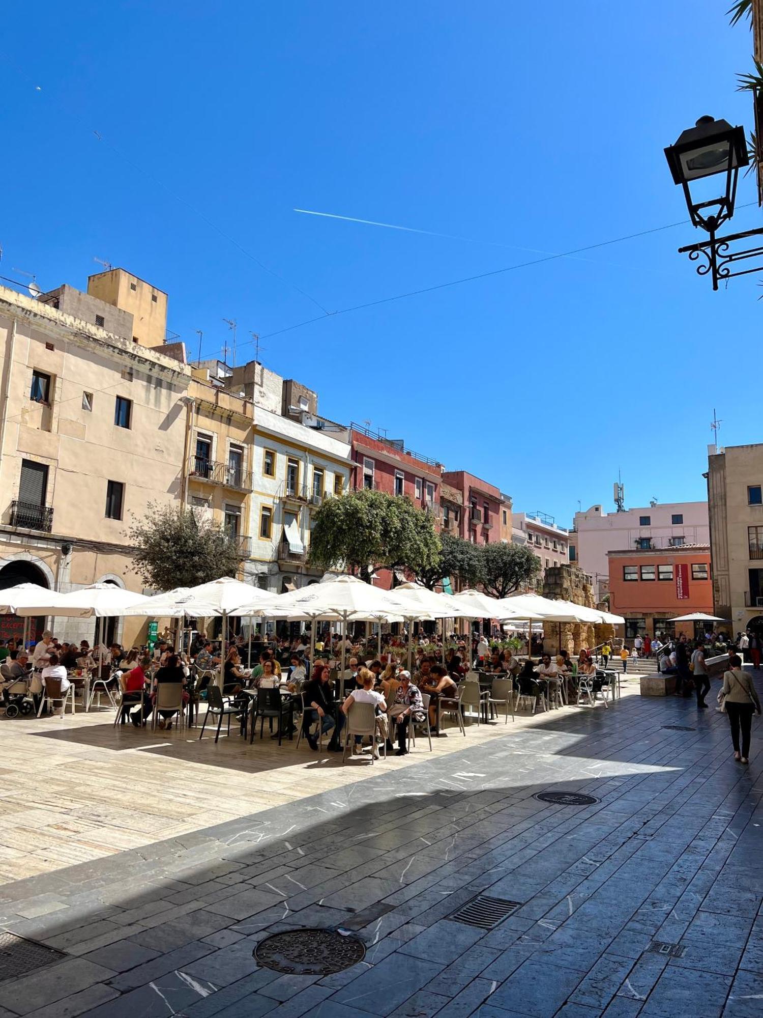 טראגונה Acogedor Apartamento Enfrente De La Catedral מראה חיצוני תמונה
